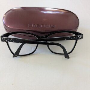Brendel - Women's Black Eyeglasses with Crystals - EUC